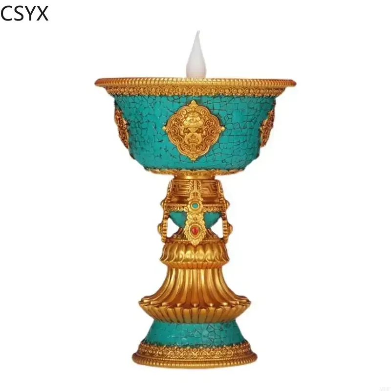 A9BC Rechargeable Holder LED Simulated Flame Tibetan Electronic Butter Lamp
A9BC Rechargeable Holder LED Simulated Flame Tibetan Electronic Butter Lamp