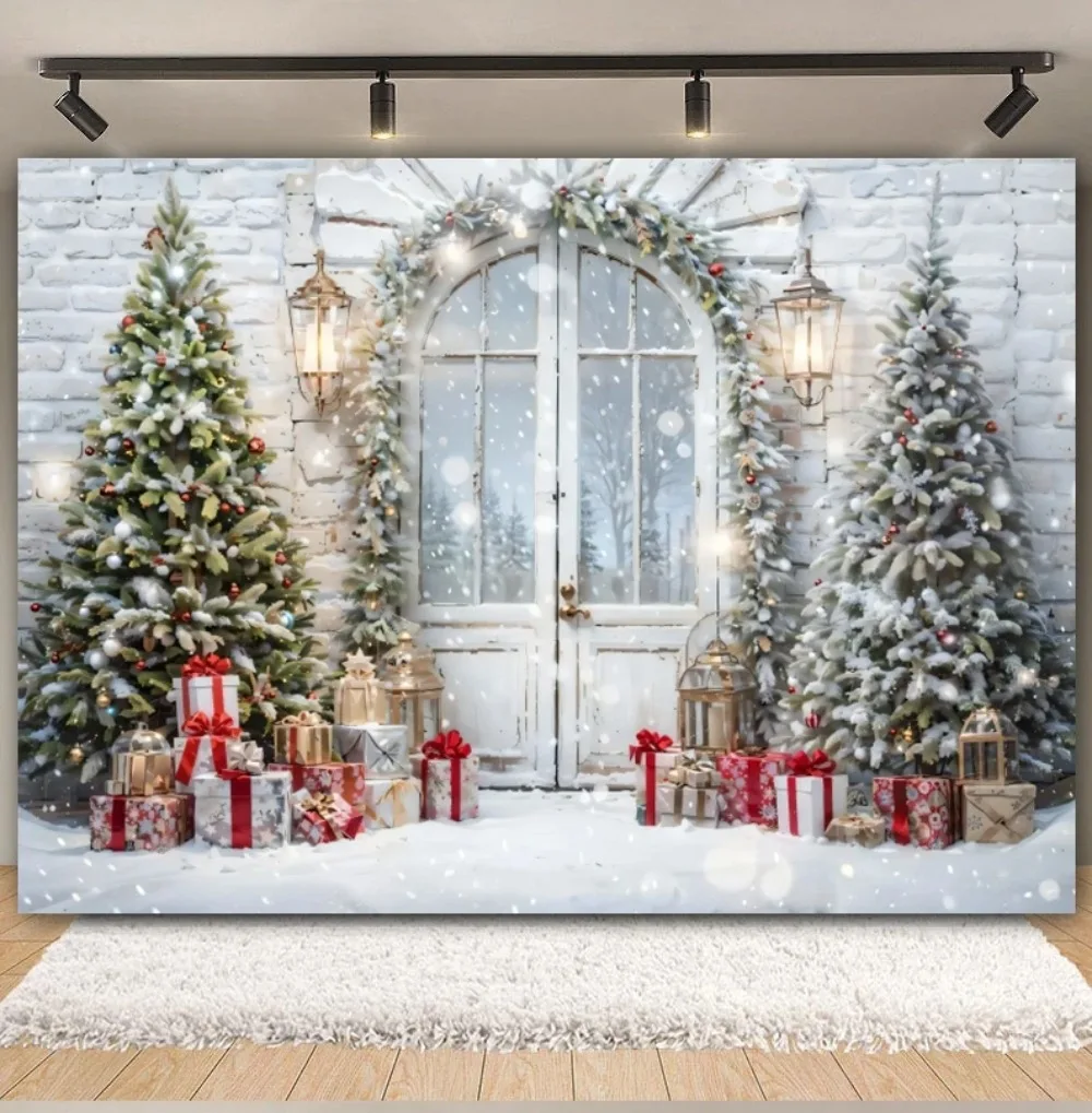 Christmas Backdrop Xmas Tree Fireplace Gift Winter Window Family Kids Party Christmas Decoration Banner Photography Background
Christmas Backdrop Xmas Tree Fireplace Gift Winter Window Family Kids Party Christmas Decoration Banner Photography Background