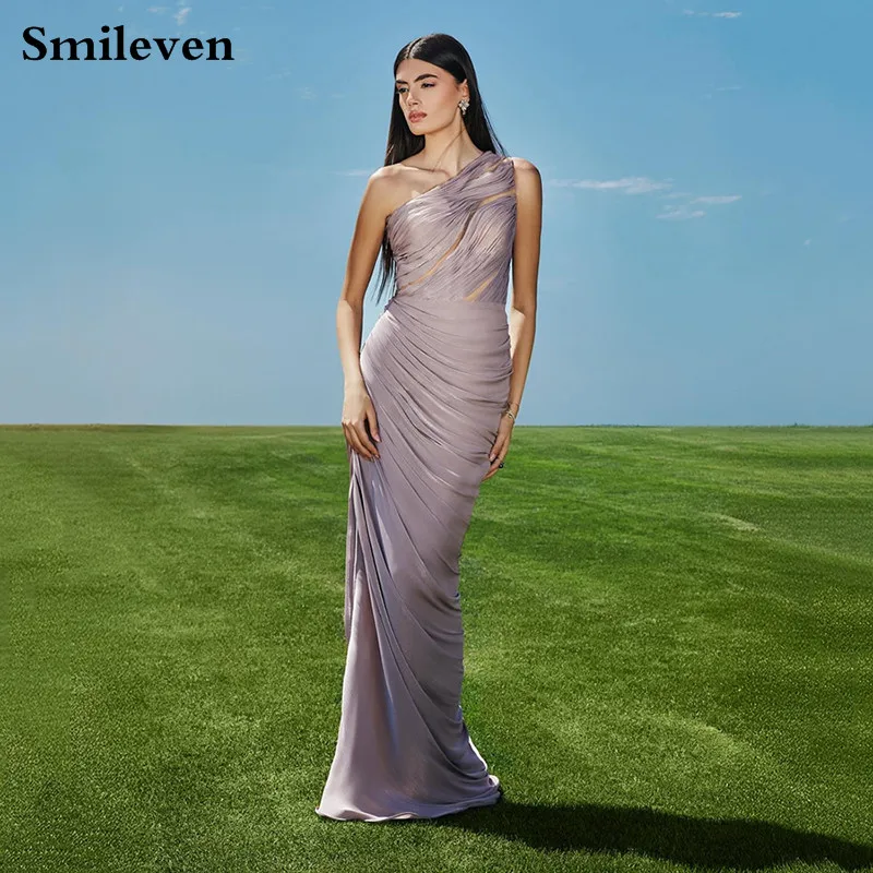 Smileven Светло-фиолетовые блестящие атласные вечерние платья без рукавов Платье для выпускного вечера со складками Пром платья 2026 по индивидуальному заказу
Smileven Светло-фиолетовые блестящие атласные вечерние платья без рукавов Платье для выпускного вечера со складками Пром платья 2026 по индивидуальному заказу