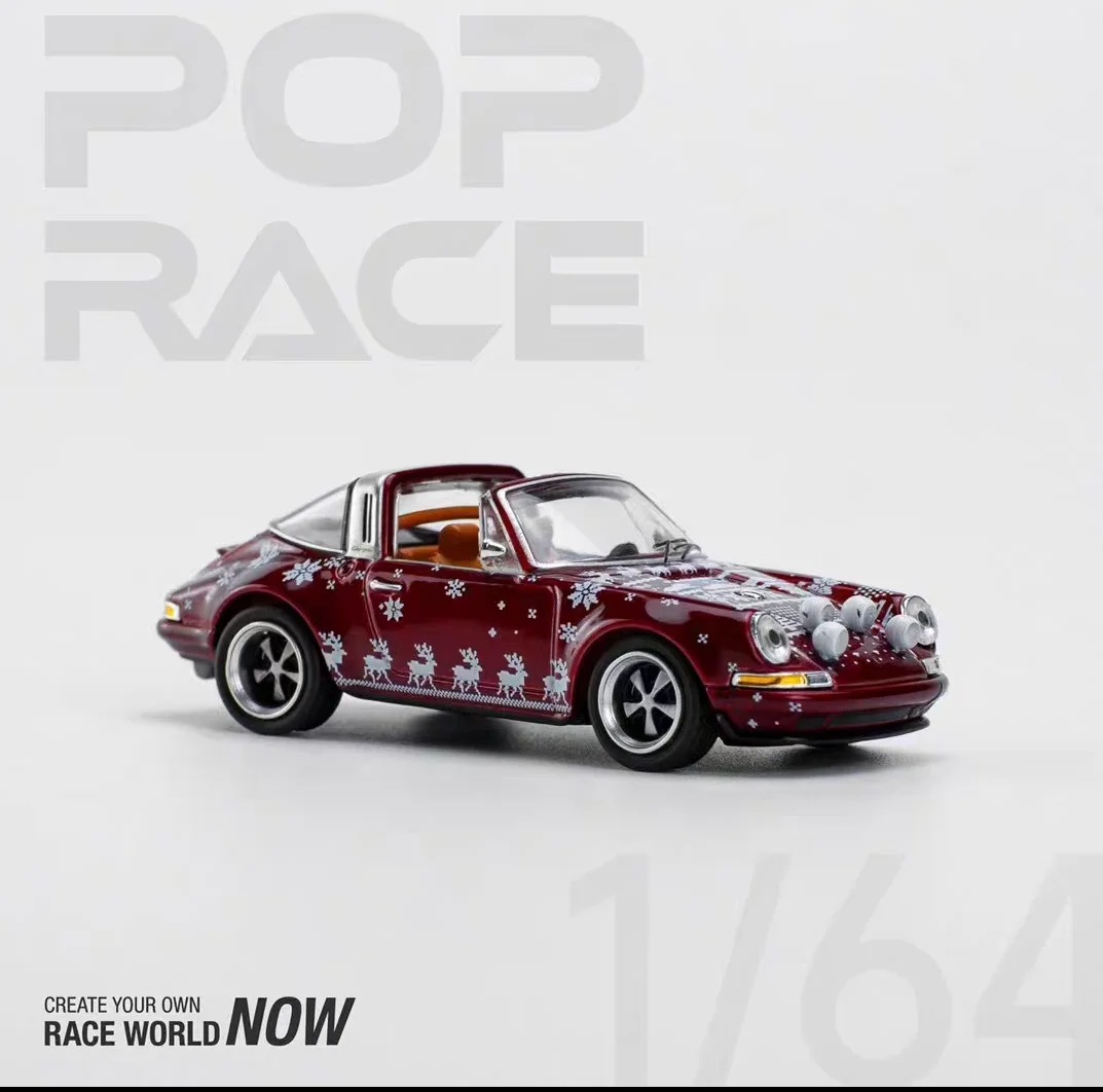 POPRACE 1/64 964 SINGER TARGA CHRISTMAS EDITION 2023, красный, модель автомобиля
POPRACE 1/64 964 SINGER TARGA CHRISTMAS EDITION 2023, красный, модель автомобиля