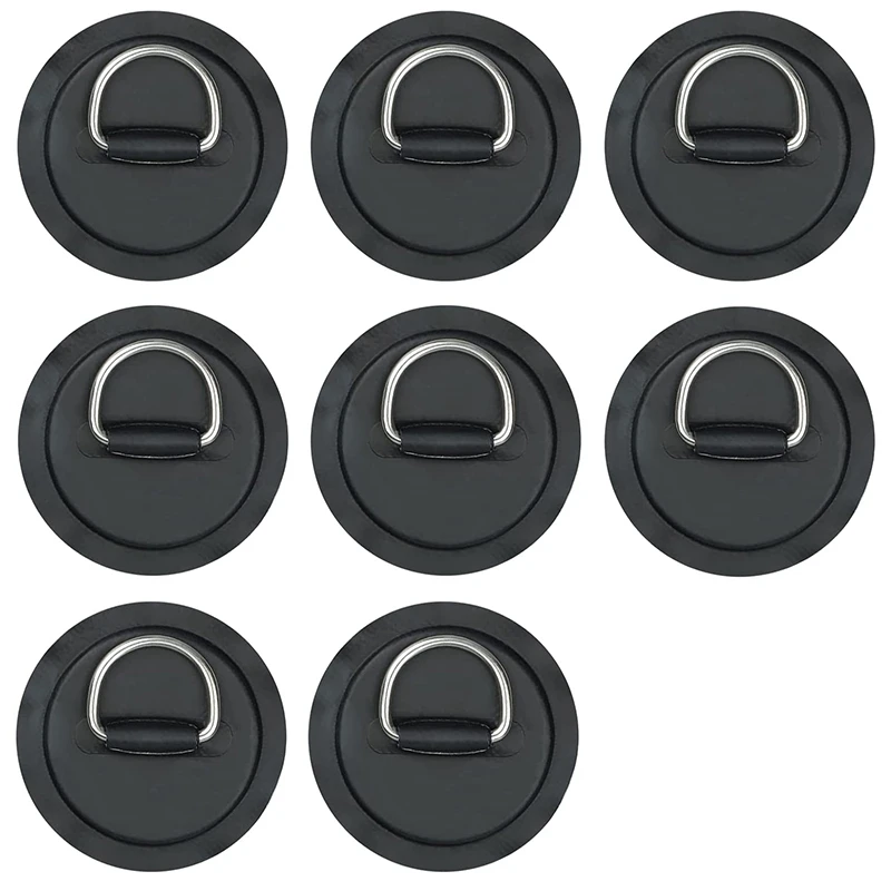 8Pcs PVC Patch With Stainless Steel D Ring Patch For Inflatable Boat Boat Canoe Raft Dinghy Kayak Surfboard Paddle Board
8Pcs PVC Patch With Stainless Steel D Ring Patch For Inflatable Boat Boat Canoe Raft Dinghy Kayak Surfboard Paddle Board