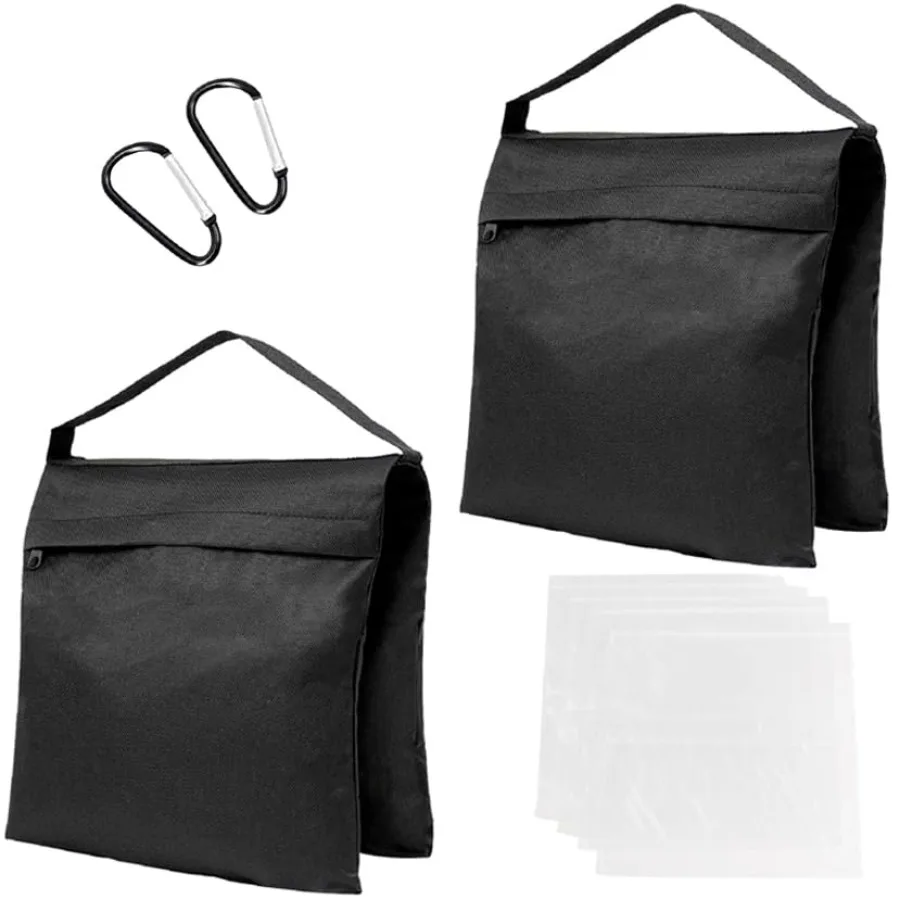 2 Pack Sandbags Weight Bags Designed for Photo Stands Light Stand Tripods Photo Sets Outdoor Patios Pop up Tents Umbrella Bases
2 Pack Sandbags Weight Bags Designed for Photo Stands Light Stand Tripods Photo Sets Outdoor Patios Pop up Tents Umbrella Bases