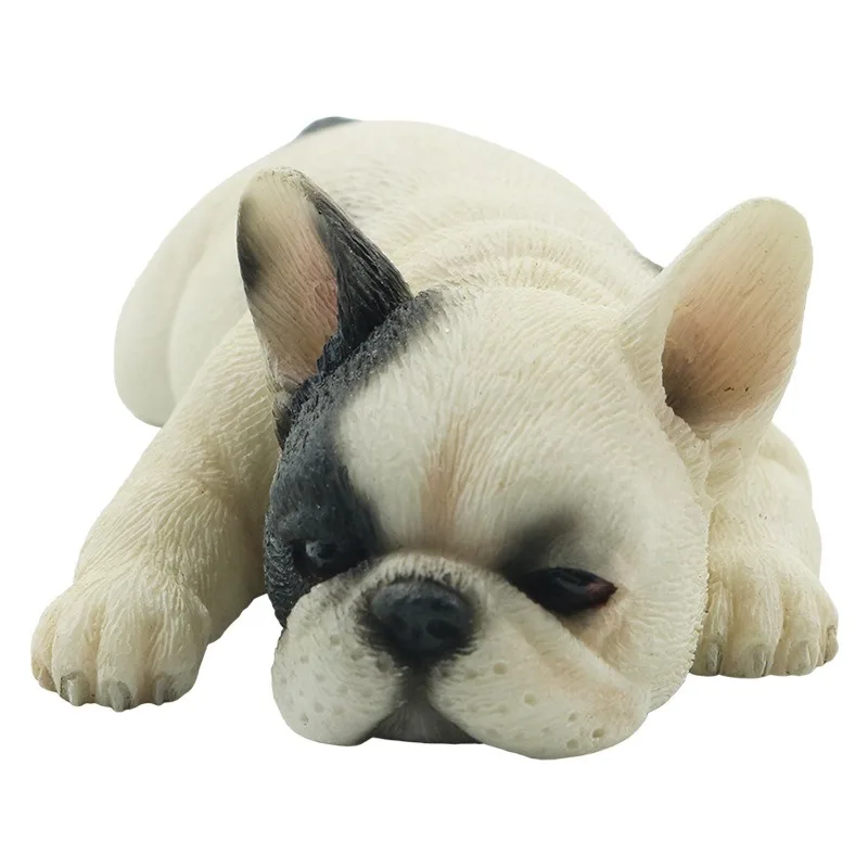 Cute sleeping position French Bulldog cute sleeping small French bucket simulation dog model French Bulldog car ornament
Cute sleeping position French Bulldog cute sleeping small French bucket simulation dog model French Bulldog car ornament