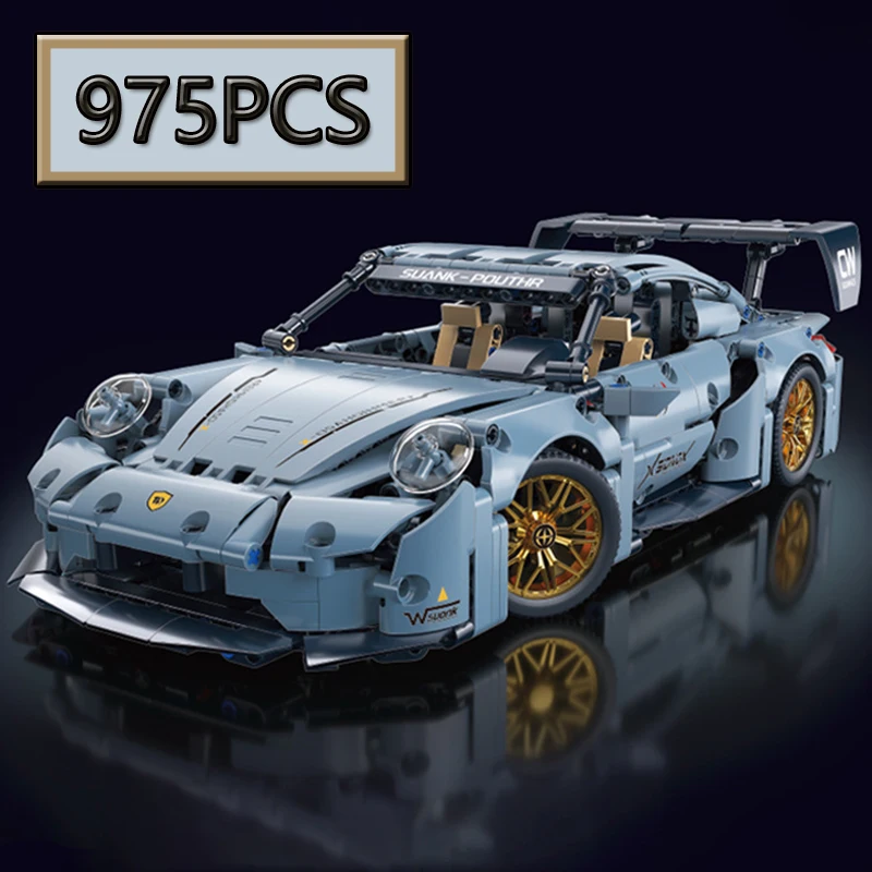 MOC 975PCS Creative Simulation 1:14 Racing LED Sports Car Model DIY Assembly Children's Puzzle Toy Birthday Gift
MOC 975PCS Creative Simulation 1:14 Racing LED Sports Car Model DIY Assembly Children's Puzzle Toy Birthday Gift