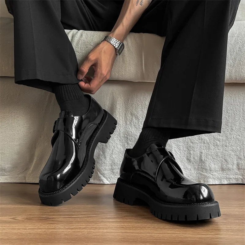 Men's Quality Selection Leather Shoes Casual Fashion Retro Men's Derby Shoes Trendy Platform High-end Loafers Zapatillas Hombre
Men's Quality Selection Leather Shoes Casual Fashion Retro Men's Derby Shoes Trendy Platform High-end Loafers Zapatillas Hombre