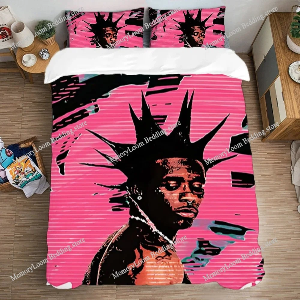 Fashion Bedding Set Double Size Pillowcase Queen Bed Comforter Sets Duvet Covers L-Lil Uzi Verts Quilt Cover Set Art Linen Home
Fashion Bedding Set Double Size Pillowcase Queen Bed Comforter Sets Duvet Covers L-Lil Uzi Verts Quilt Cover Set Art Linen Home