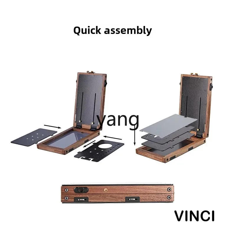 yjQ outdoor sketching art special carbon fiber box black walnut frame
yjQ outdoor sketching art special carbon fiber box black walnut frame