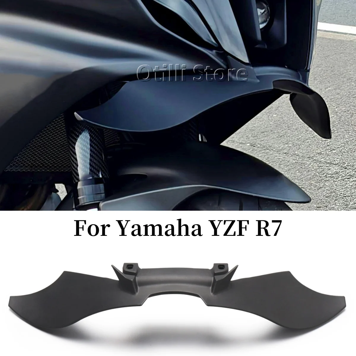 Motorcycle ABS Black Front Spoiler For Yamaha YZF R7 YZF-R7 YZFR7 Downforce Naked Winglet Aerodynamic Wing Kit Air Deflecters
Motorcycle ABS Black Front Spoiler For Yamaha YZF R7 YZF-R7 YZFR7 Downforce Naked Winglet Aerodynamic Wing Kit Air Deflecters