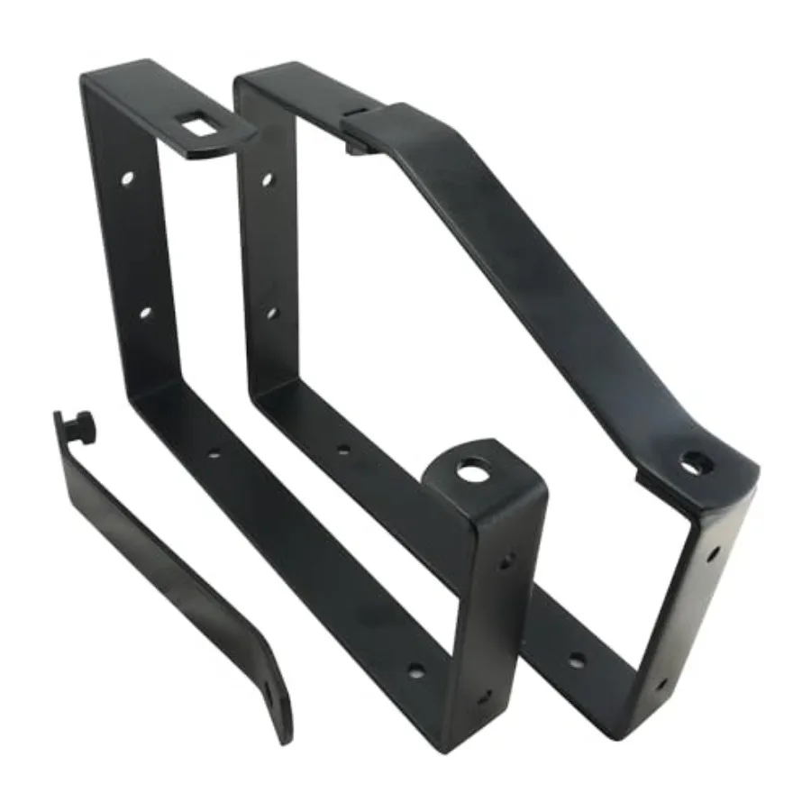 ST0555B 2 Pack Universal Lockable Wall Ladder Rack Brackets Secure Storage Black 170 x 235 x 30 mm
ST0555B 2 Pack Universal Lockable Wall Ladder Rack Brackets Secure Storage Black 170 x 235 x 30 mm