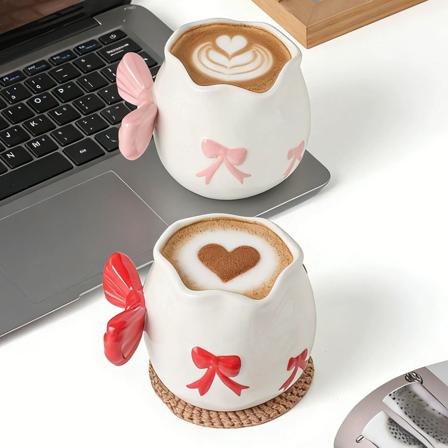 450ml Cute Pink Relief Bow Ceramics Mug Cups Coffee Milk Drinks Ceramics Handle Cup with Box Girls Gift
450ml Cute Pink Relief Bow Ceramics Mug Cups Coffee Milk Drinks Ceramics Handle Cup with Box Girls Gift