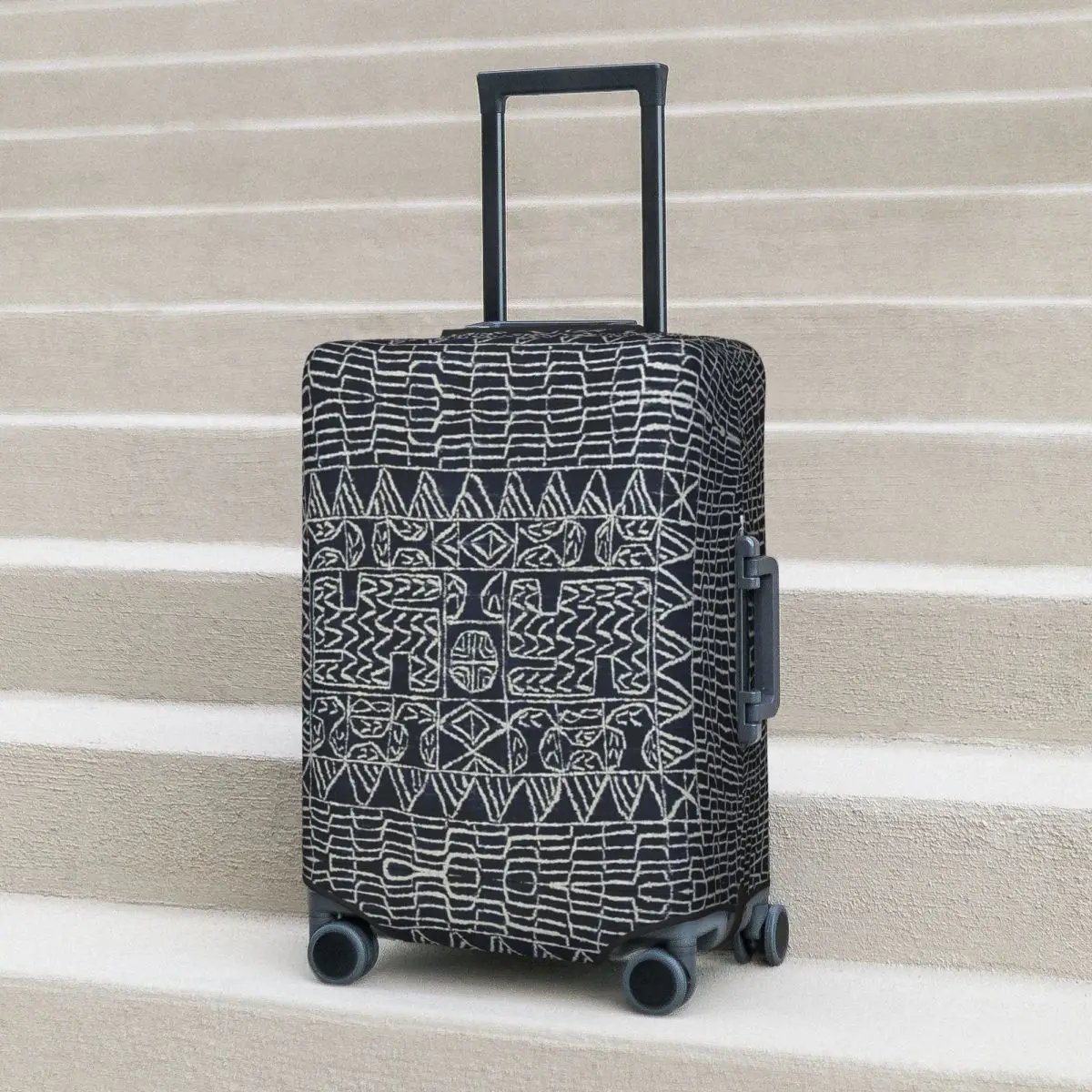 Oriental Rug Art Culture Ndop Cameroon Suitcase Cover Protection Elastic Travel Luggage Protector Covers for 18-32 Inch
Oriental Rug Art Culture Ndop Cameroon Suitcase Cover Protection Elastic Travel Luggage Protector Covers for 18-32 Inch
