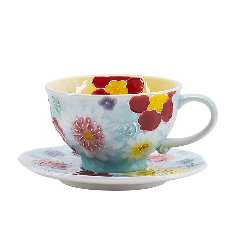 Setoyaki ручная роспись кофейная чашка блюдце большой емкости японская чашка подглазурная красочная цветочная чайная чашка
Setoyaki ручная роспись кофейная чашка блюдце большой емкости японская чашка подглазурная красочная цветочная чайная чашка