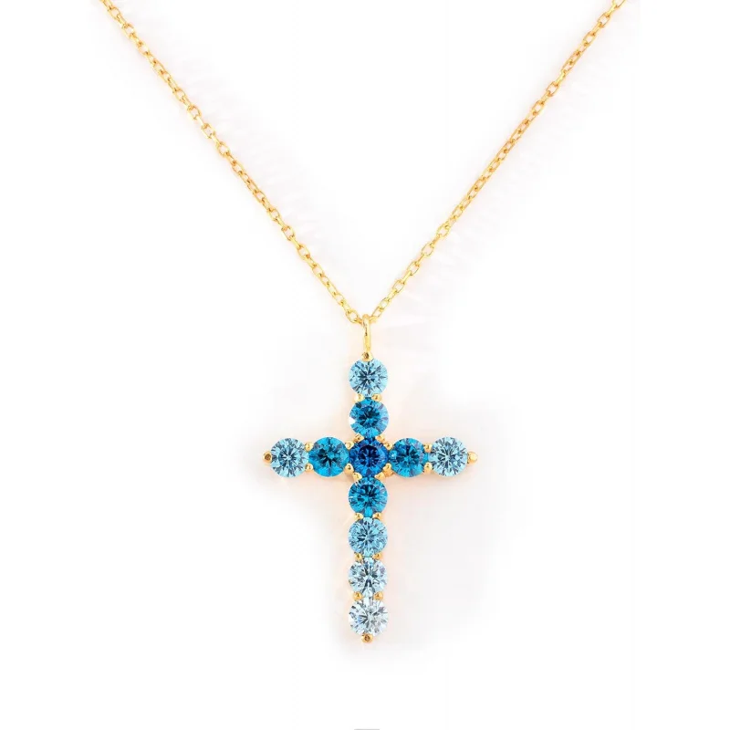Cross Pendant Necklace Women Blue Christian Dainty Jewelry Confirmation Baptism Gifts Story Jewellery
Cross Pendant Necklace Women Blue Christian Dainty Jewelry Confirmation Baptism Gifts Story Jewellery