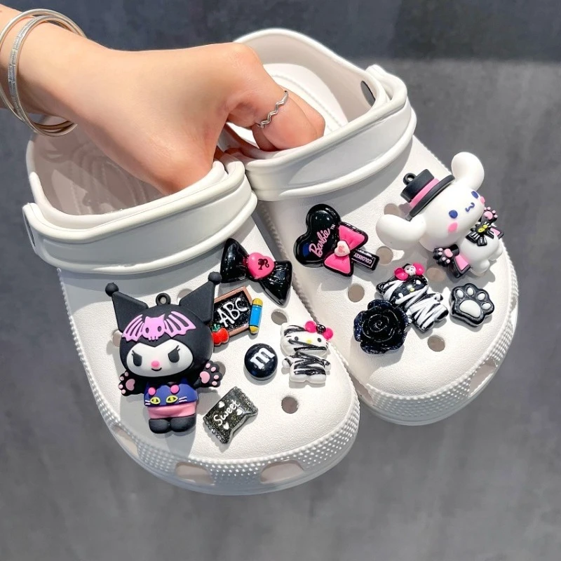 Набор объемных шармов для обуви «Волшебная Куроми» для декора сабо и сандалий, аксессуары для рукоделия, забавный стиль, праздничные подарки на Рождество
Набор объемных шармов для обуви «Волшебная Куроми» для декора сабо и сандалий, аксессуары для рукоделия, забавный стиль, праздничные подарки на Рождество