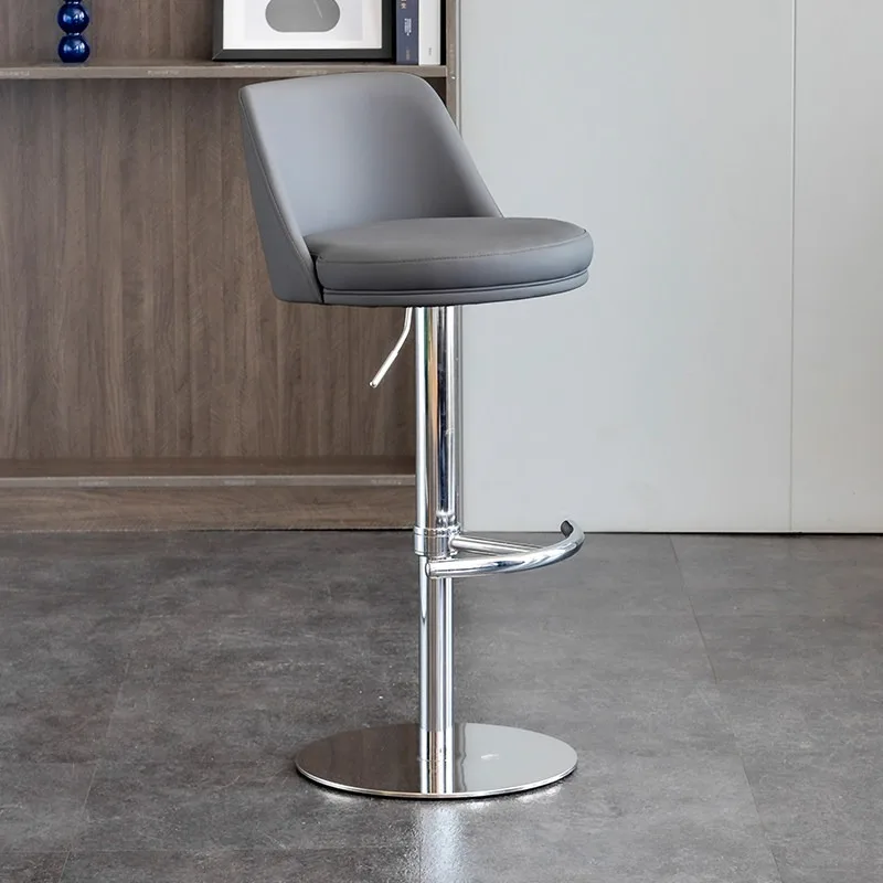 Relaxing Counter Bar Chair Upholstered Luxury Swivel Modern Bar Chair Metal High Indoor Chaise De Bar Cuisine Hotel Furniture
Relaxing Counter Bar Chair Upholstered Luxury Swivel Modern Bar Chair Metal High Indoor Chaise De Bar Cuisine Hotel Furniture