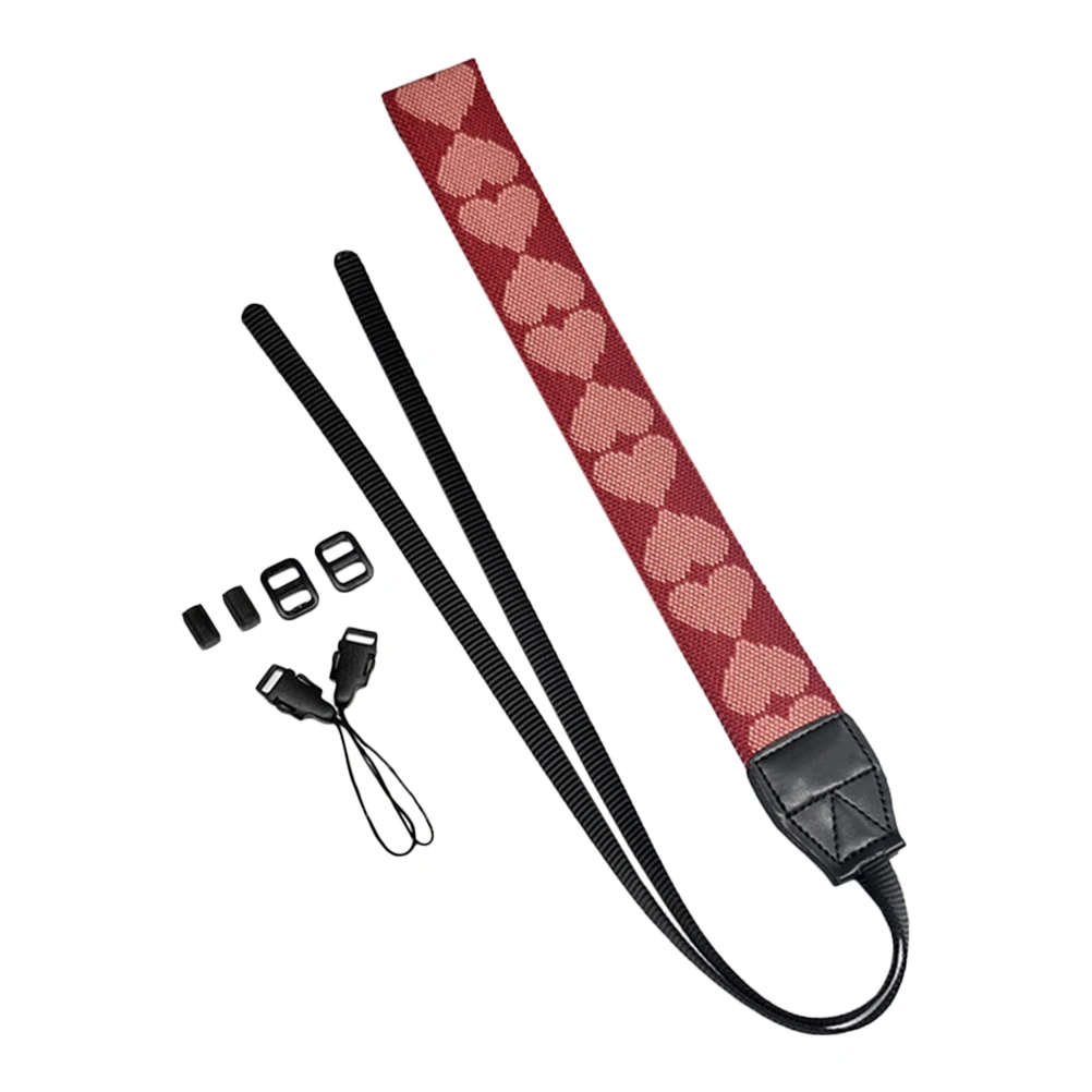 Adjustable Heart Pattern Shoulder Sling Portable Neck Lanyard Outdoor Photography Accessories Women Photographers Hand Neck
Adjustable Heart Pattern Shoulder Sling Portable Neck Lanyard Outdoor Photography Accessories Women Photographers Hand Neck