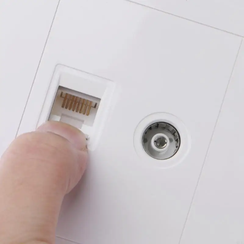 Q81C Homes Networking Solution Adapter RJ45 с коаксиальным настенным гнездом простые интенсивы
Q81C Homes Networking Solution Adapter RJ45 с коаксиальным настенным гнездом простые интенсивы