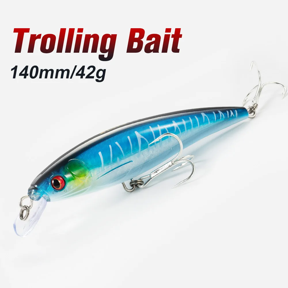 Wholesale 14cm 42g Minnow Bait - Bionic Lure for Sea FishingLong-Range Casting Realistic Hard Lure
Wholesale 14cm 42g Minnow Bait - Bionic Lure for Sea FishingLong-Range Casting Realistic Hard Lure