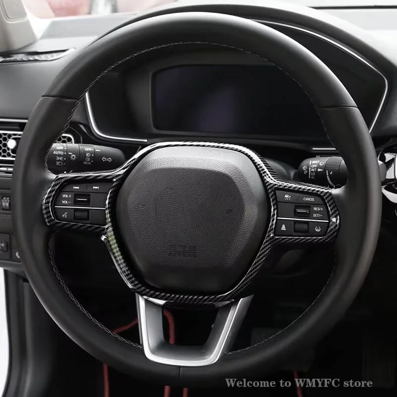 Для Honda Civic 2022 2023 2024 внутренняя панель рулевого колеса из углеродного волокна кнопка переключатель панель Крышка отделка декоративные аксессуары
Для Honda Civic 2022 2023 2024 внутренняя панель рулевого колеса из углеродного волокна кнопка переключатель панель Крышка отделка декоративные аксессуары