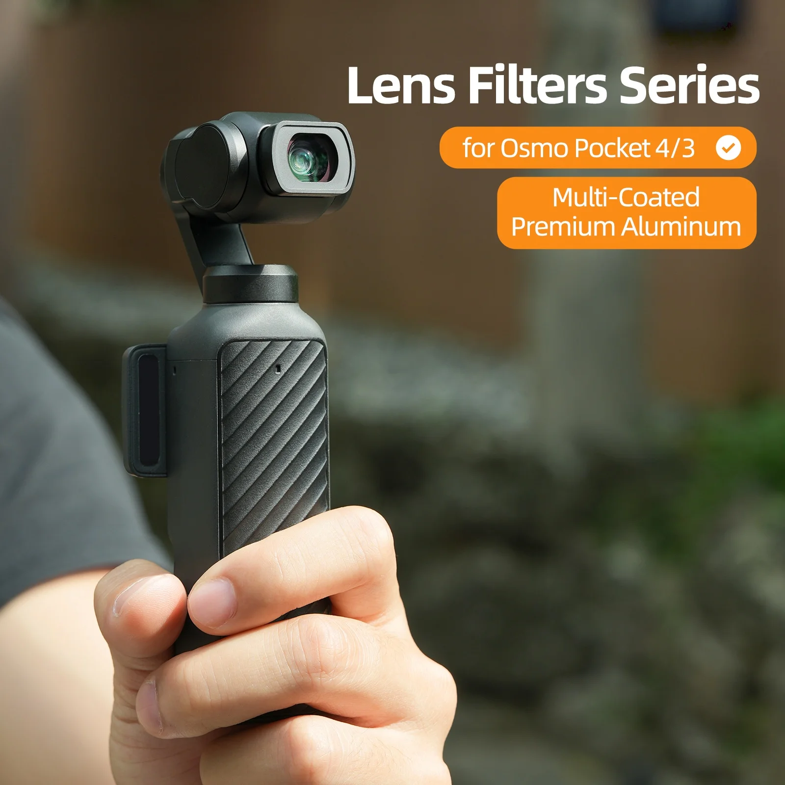 Magnetic Lens Filters for DJI Pocket 4/3: Macro Wide-Angle 1/4 and VND Filters Camera Accessories
Magnetic Lens Filters for DJI Pocket 4/3: Macro Wide-Angle 1/4 and VND Filters Camera Accessories