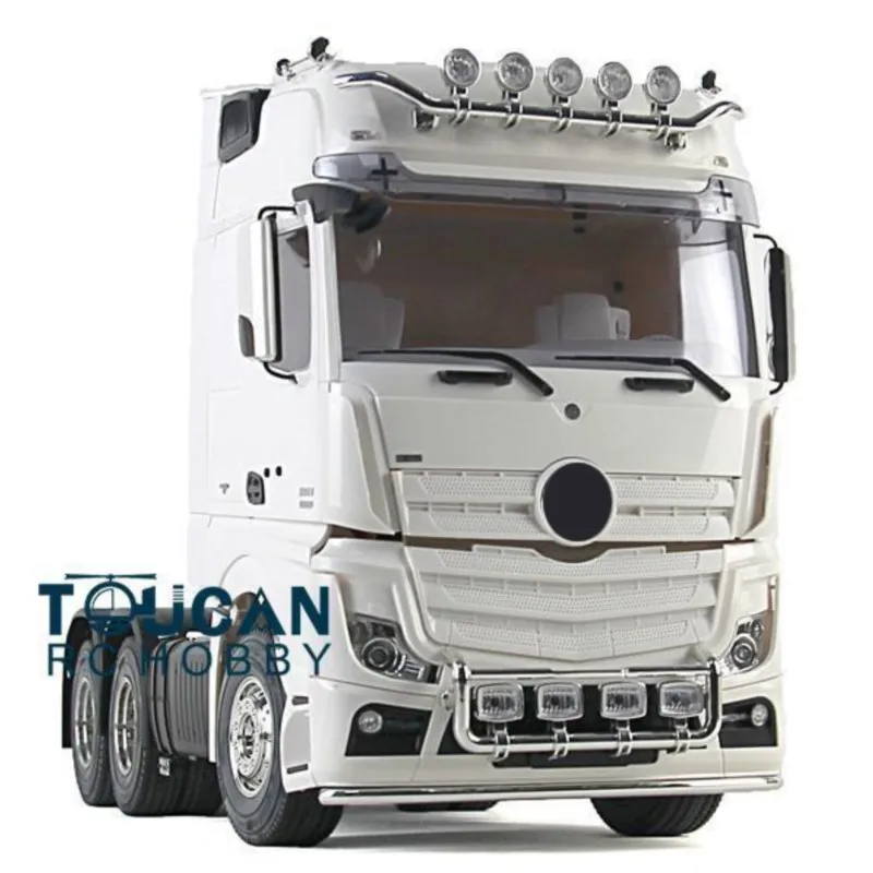 TOUCAN RC Hobby 3Axles Highline 1/14 RC Tractor Truck Remote Control Construction Vehicles Cars Toys Trailer DIY KIT Model
TOUCAN RC Hobby 3Axles Highline 1/14 RC Tractor Truck Remote Control Construction Vehicles Cars Toys Trailer DIY KIT Model