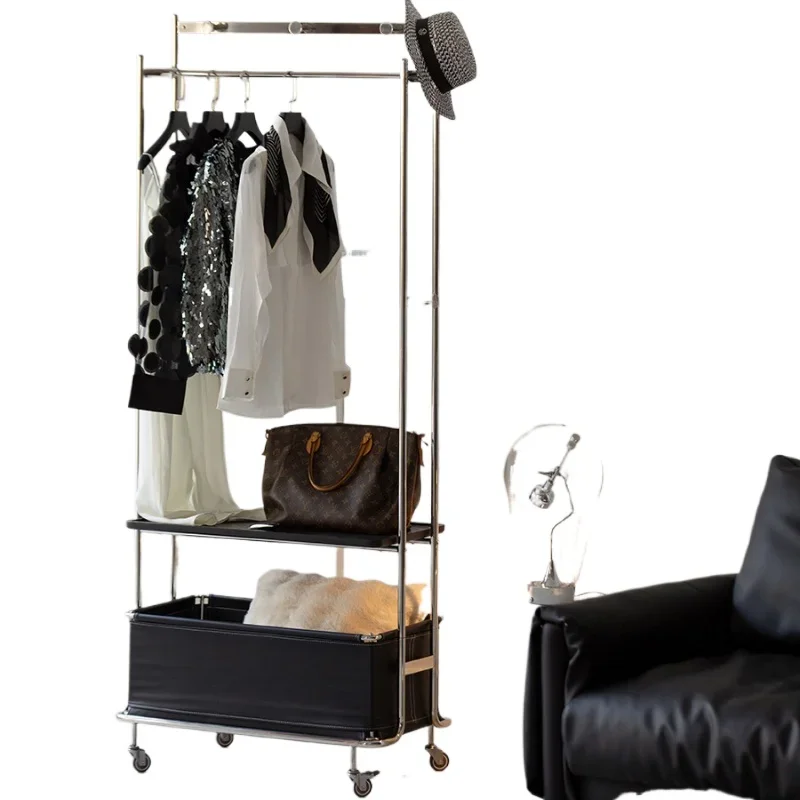 Medieval solid wood simple removable coat rack stainless steel cherry wood dirty clothes storage basket integrated floor bedroom
Medieval solid wood simple removable coat rack stainless steel cherry wood dirty clothes storage basket integrated floor bedroom