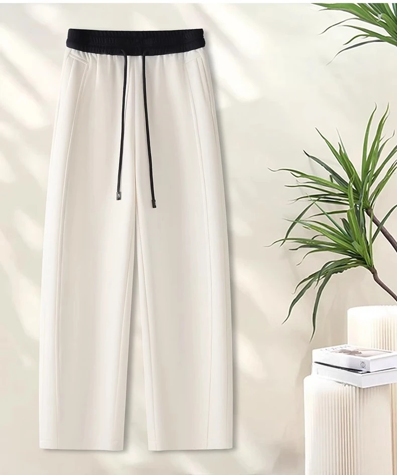 Spring and Autumn New Women's Pants, High Waisted Straight Leg Slim Fit Jeans, Commuting Casual Pants 
Spring and Autumn New Women's Pants, High Waisted Straight Leg Slim Fit Jeans, Commuting Casual Pants