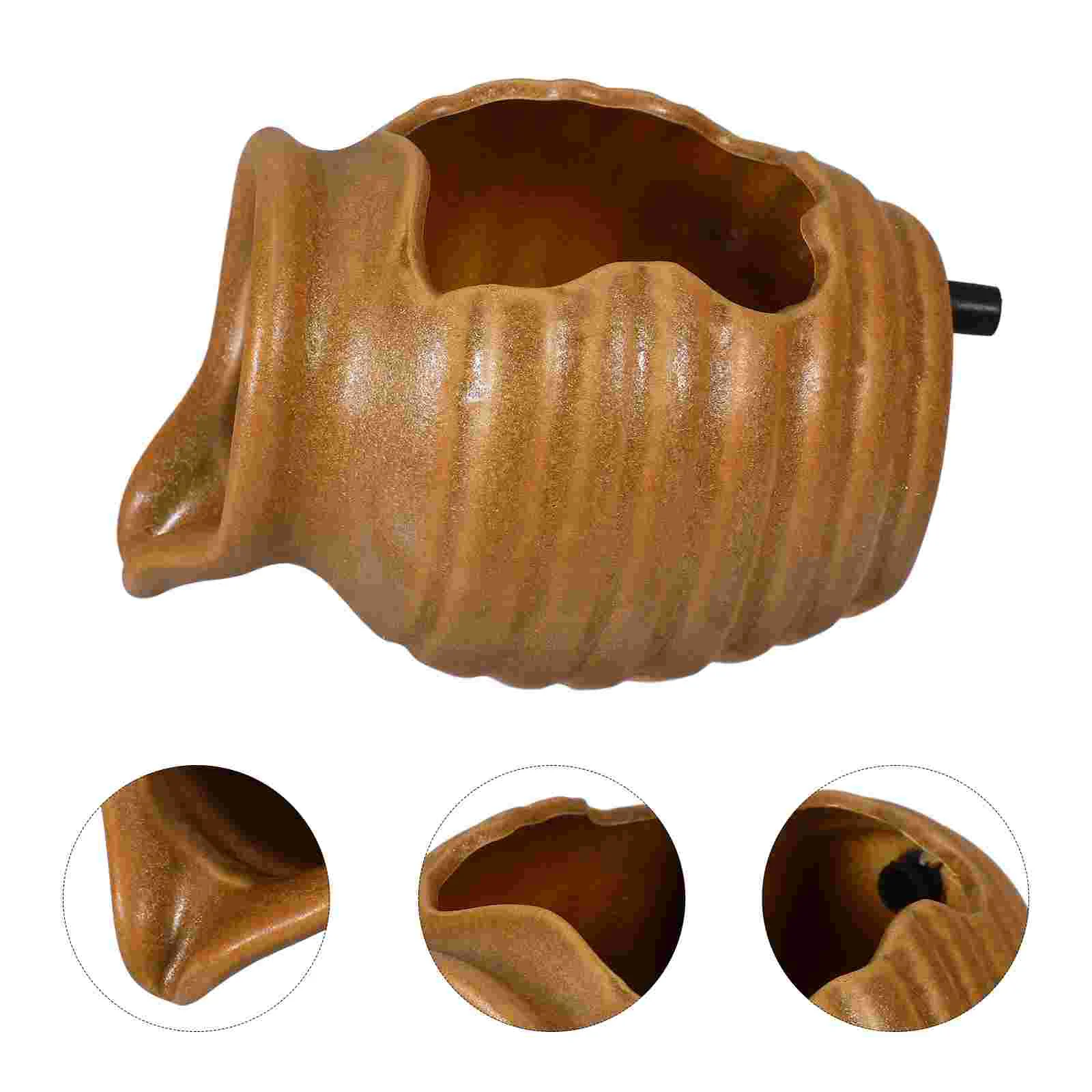 Pool Circulating Water Clay Pot Fountain Decor Decorative Jar Pump for Indoor Light Brown Landscape Waterfall
Pool Circulating Water Clay Pot Fountain Decor Decorative Jar Pump for Indoor Light Brown Landscape Waterfall