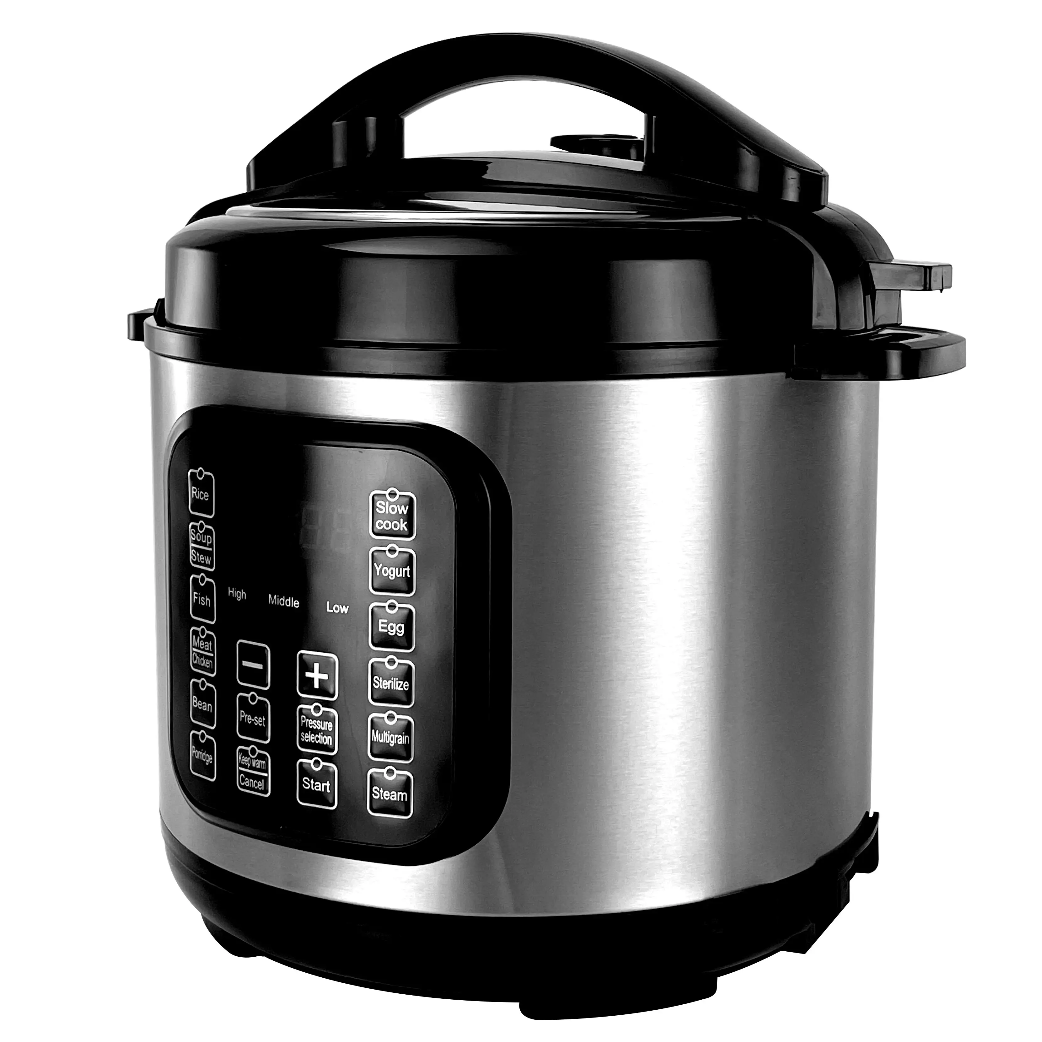 Professional Instant Crock Cooking Pot Stainless Steel Household 6L Electric Pressure Cooker
Professional Instant Crock Cooking Pot Stainless Steel Household 6L Electric Pressure Cooker