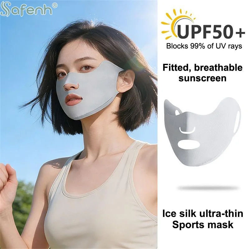 2PCS Ice Silk Mask Lightweight Washable UV Protection Dustproof Face Cover for Hiking Camping Sports
2PCS Ice Silk Mask Lightweight Washable UV Protection Dustproof Face Cover for Hiking Camping Sports