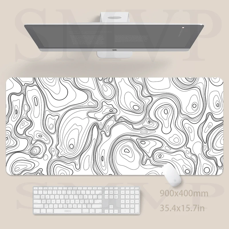 Gamer Mousepad Minimalist White Mouse Pad Large Mouse Mat Natural Rubber Table Rug PC Desk Mat Design Desk Pad 100x50cm
Gamer Mousepad Minimalist White Mouse Pad Large Mouse Mat Natural Rubber Table Rug PC Desk Mat Design Desk Pad 100x50cm