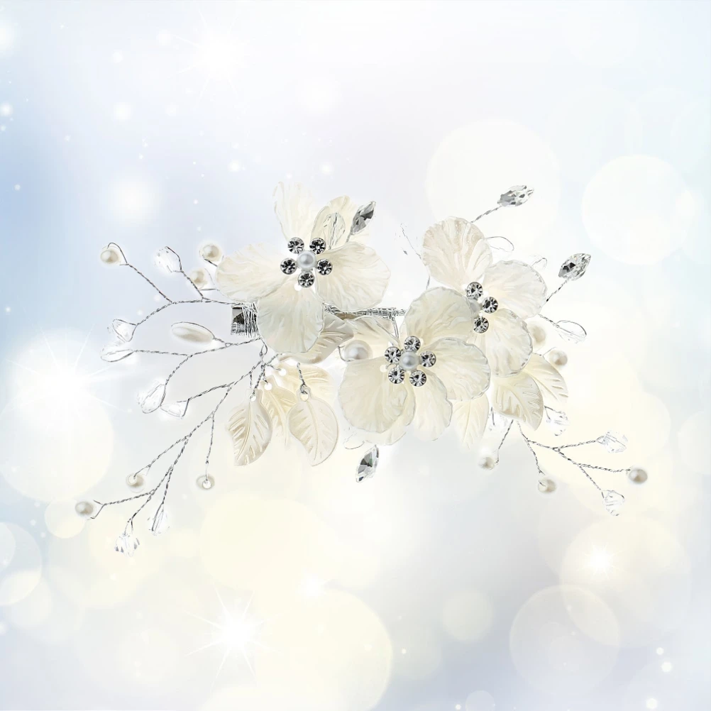 Pearl Crystal Hairpin Bridal Wedding Flower Hairpin Alloy Clip Elegant Pearl Clips For Bride Ladies Girls Hairstyling
Pearl Crystal Hairpin Bridal Wedding Flower Hairpin Alloy Clip Elegant Pearl Clips For Bride Ladies Girls Hairstyling