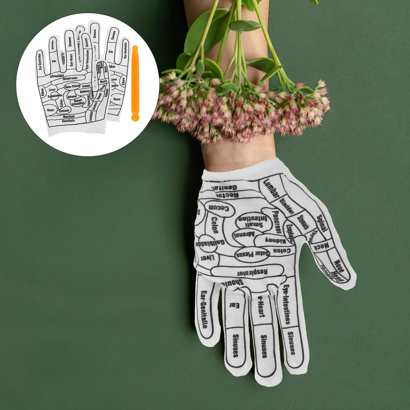 1 Set Of Massage Gloves Acupressure Reflexology Tools For Hand Finger Relief Smooth Comfortable Design Ideal Gift For Women Mom
1 Set Of Massage Gloves Acupressure Reflexology Tools For Hand Finger Relief Smooth Comfortable Design Ideal Gift For Women Mom