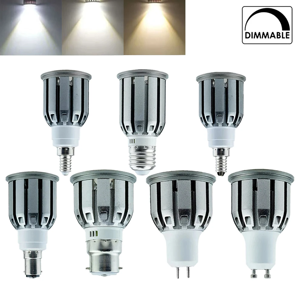 Dimmable LED Spotlight 5W 7W 10W Decor Lighting Lamp AC85-265V Lights Home Night Bulb Downlight For Home Energy-saving COB GU10
Dimmable LED Spotlight 5W 7W 10W Decor Lighting Lamp AC85-265V Lights Home Night Bulb Downlight For Home Energy-saving COB GU10