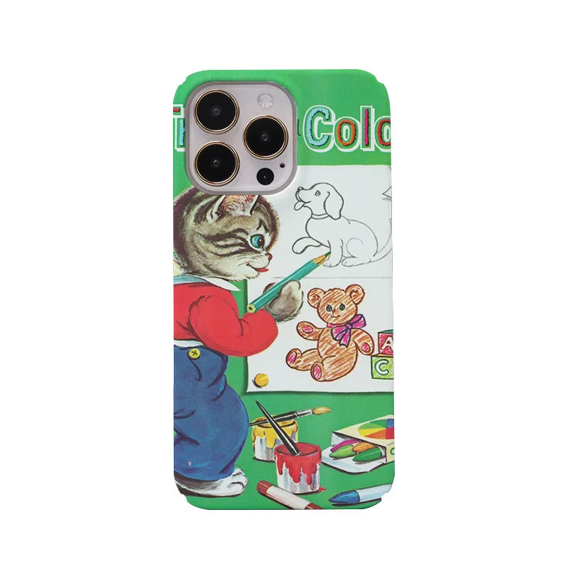 INS Cartoon Crayon Cat Fun Case for IPhone 16 15 14 13 Pro Max 12 11 Pro Plus XR XS MAX Shockproof Protective Hard Acrylic Cover
INS Cartoon Crayon Cat Fun Case for IPhone 16 15 14 13 Pro Max 12 11 Pro Plus XR XS MAX Shockproof Protective Hard Acrylic Cover