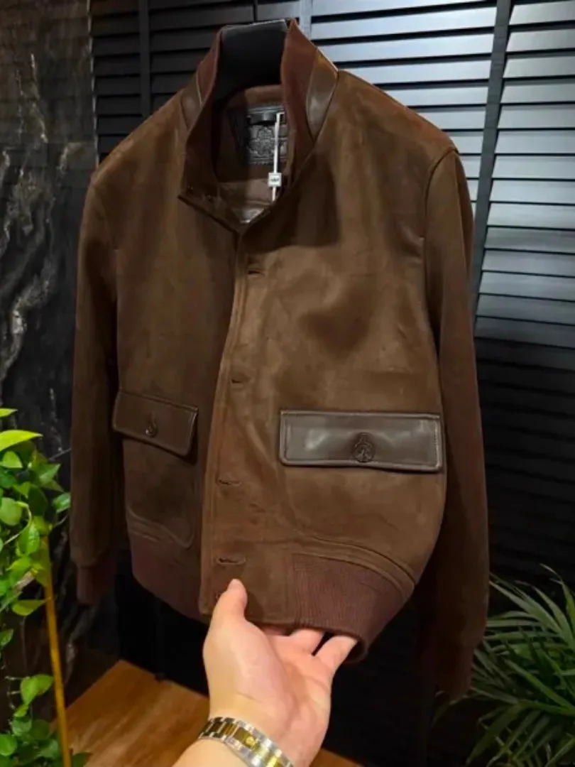 Men's Casual Deer Skin Velvet Jaet Stand Collar All-Match Comfortable Busin Sle Autumn Winter New Arrival Faionable ...
Men's Casual Deer Skin Velvet Jaet Stand Collar All-Match Comfortable Busin Sle Autumn Winter New Arrival Faionable ...