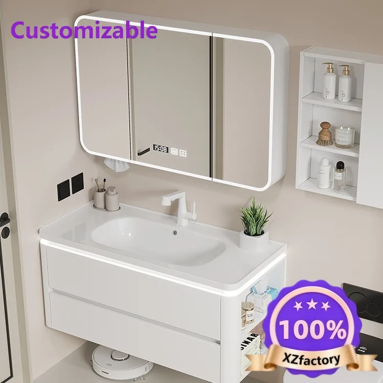 Factory Direct 2026 Top Esquinas redondeadas, cerámica, lavabo integrado, baño, lujo ligero, espejo inteligente, mueble de baño.
Factory Direct 2026 Top Esquinas redondeadas, cerámica, lavabo integrado, baño, lujo ligero, espejo inteligente, mueble de baño.