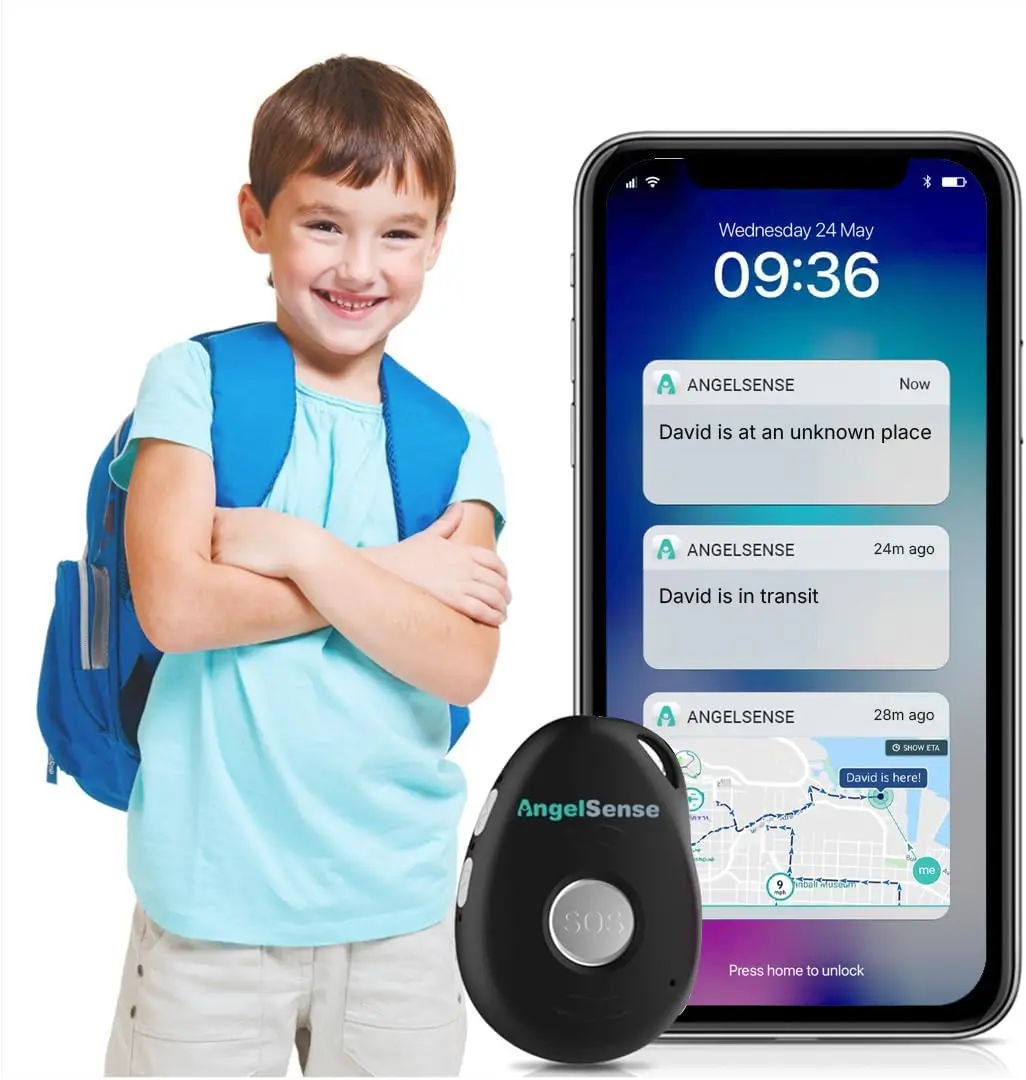 GPS Tracker for Kids with Special Needs & Elderly - SOS Button, 2-Way Speaker, Real-Time Location, School Bus Tracking - Subscription Required
GPS Tracker for Kids with Special Needs & Elderly - SOS Button, 2-Way Speaker, Real-Time Location, School Bus Tracking - Subscription Required