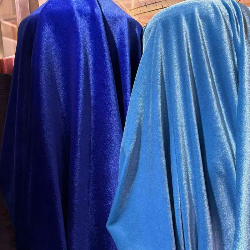 Steel Blue Red Velvet Fabric for Formal Dress Backdrops Wedding Party Decoration Curtain Cloth Drap Handmade DIY Material
Steel Blue Red Velvet Fabric for Formal Dress Backdrops Wedding Party Decoration Curtain Cloth Drap Handmade DIY Material