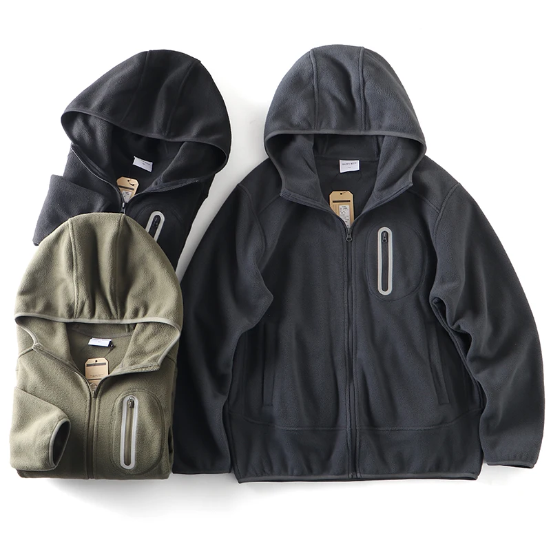 Double-Sided Fleece Hoodie Men's Thick Warm Sweatshirt Heat Retention Temperature Locking Reflective Print Autumn Winter New ...
Double-Sided Fleece Hoodie Men's Thick Warm Sweatshirt Heat Retention Temperature Locking Reflective Print Autumn Winter New ...