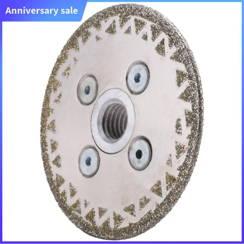 A75P-80Mm Electroplated Diamond Grinding Sanding Disc Double Side M14 Threaded Coated Wheel Grit 45 For Angle Grinder
A75P-80Mm Electroplated Diamond Grinding Sanding Disc Double Side M14 Threaded Coated Wheel Grit 45 For Angle Grinder