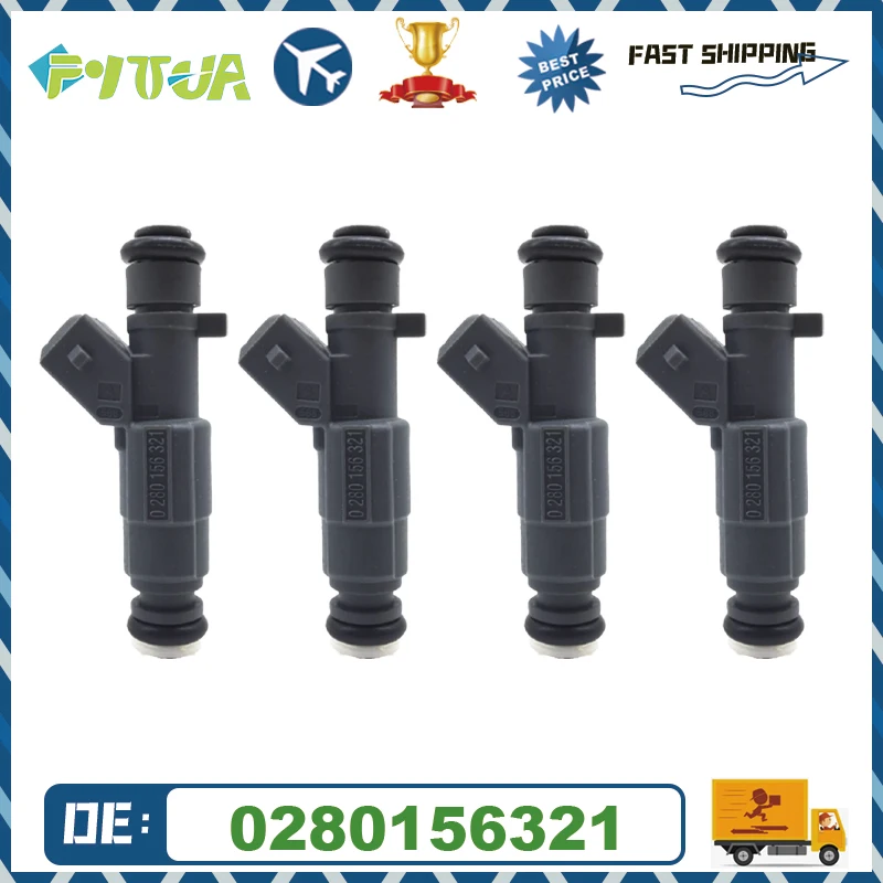 4 шт. топливный инжектор 0280156321 для CITROEN C2, C3, C4, XSARA, BERLINGO, Peugeot 206, высокое качество 0, 280, 156, 321/9052856 
4 шт. топливный инжектор 0280156321 для CITROEN C2, C3, C4, XSARA, BERLINGO, Peugeot 206, высокое качество 0, 280, 156, 321/9052856