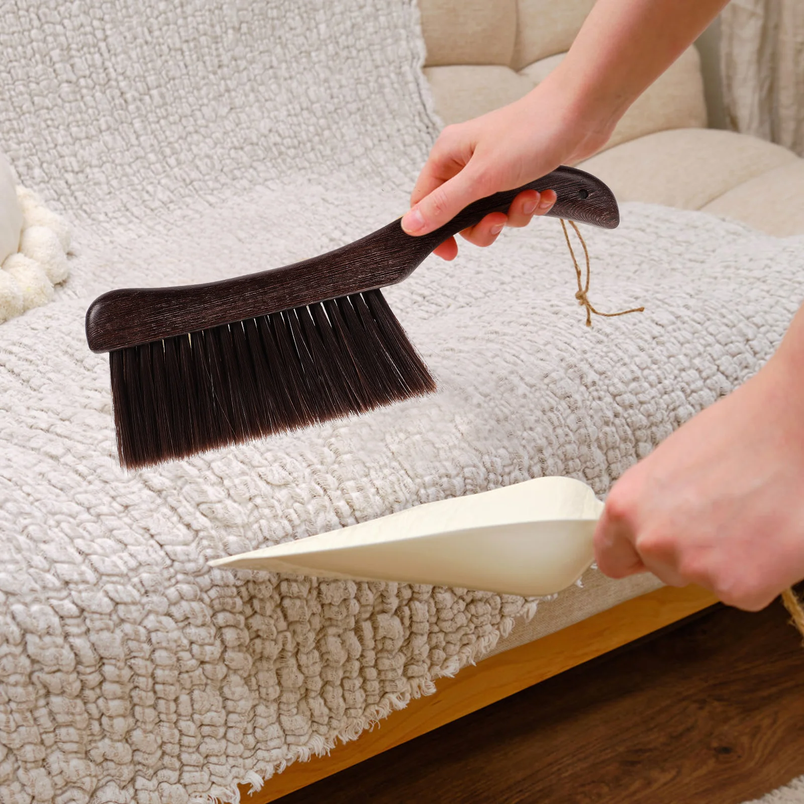 Comfortable Grip Wooden Brush Soft Bristle Dusting Tool Horse Hair Hand Broom for Furniture Cleaning
Comfortable Grip Wooden Brush Soft Bristle Dusting Tool Horse Hair Hand Broom for Furniture Cleaning