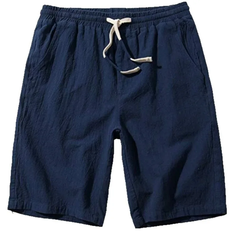 Men's Linen Cotton Shorts Summer Elastic Waist Drawstring Casual Breathable Beach Pants
Men's Linen Cotton Shorts Summer Elastic Waist Drawstring Casual Breathable Beach Pants