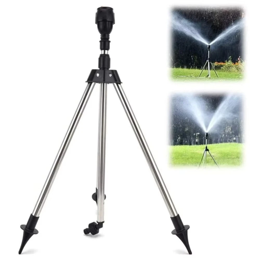 360° Rotary Garden Automatic Irrigation Sprinkler Stainless Steel Tripod Telescopic Support Automatic Rotating Sprayer
360° Rotary Garden Automatic Irrigation Sprinkler Stainless Steel Tripod Telescopic Support Automatic Rotating Sprayer