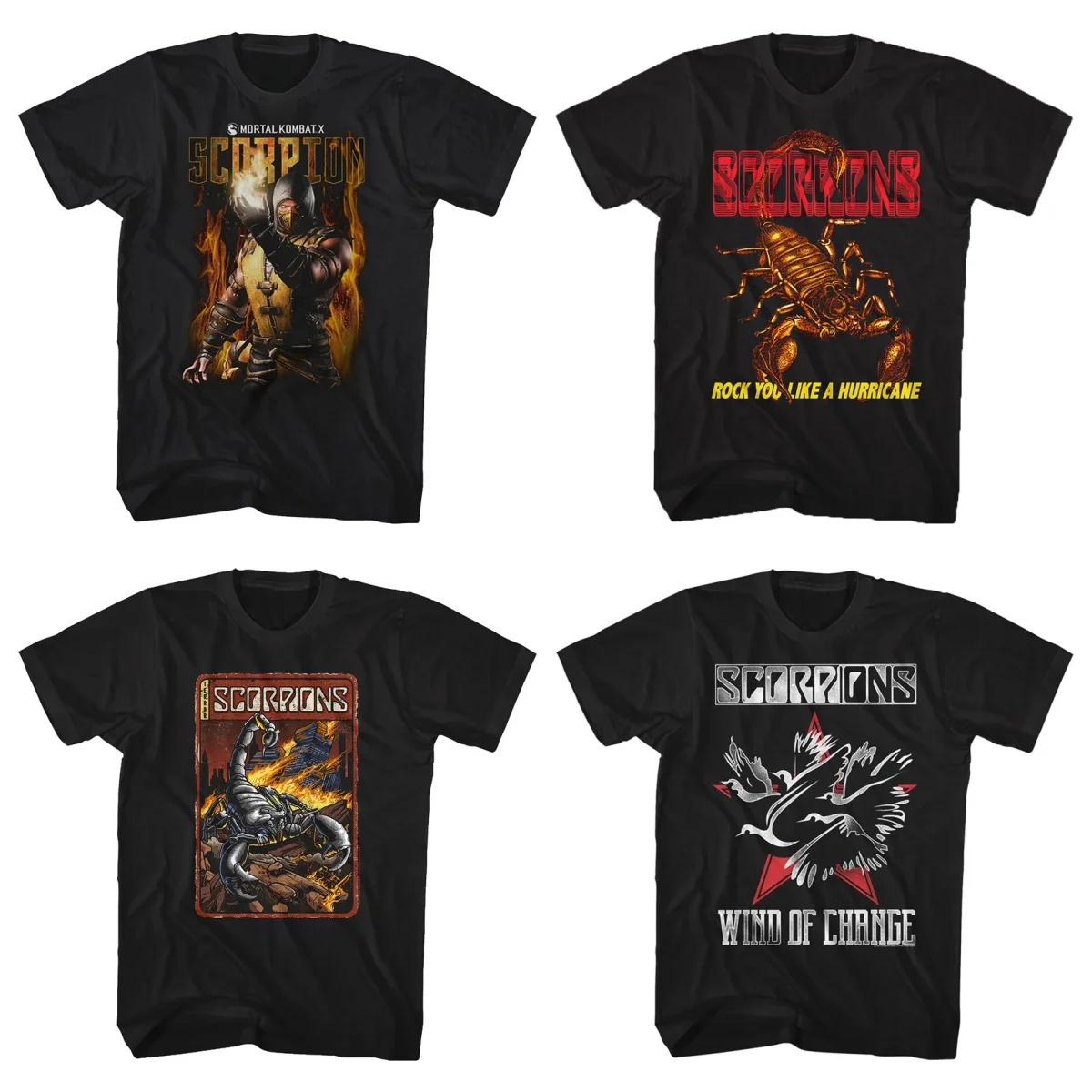 Scorpion Rock Band 1984 Hip Hop Fashion 2025 High Quality Cotton T-Shirt Unisex Printed Short Sleeve Summer Crew Neck Top
Scorpion Rock Band 1984 Hip Hop Fashion 2025 High Quality Cotton T-Shirt Unisex Printed Short Sleeve Summer Crew Neck Top
