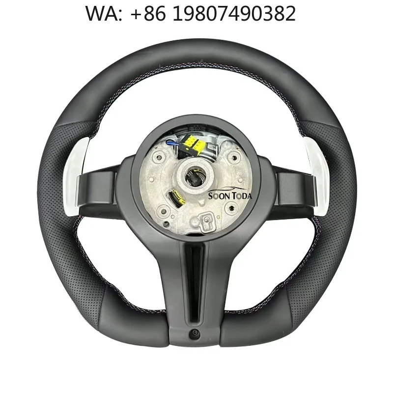 Leather Carbon Fiber Sport Steering Wheel Fit F10 F16 F20 F30 F31 F32 M3 F80 M4 F82 M2 F87 E88 E90 E92
Leather Carbon Fiber Sport Steering Wheel Fit F10 F16 F20 F30 F31 F32 M3 F80 M4 F82 M2 F87 E88 E90 E92
