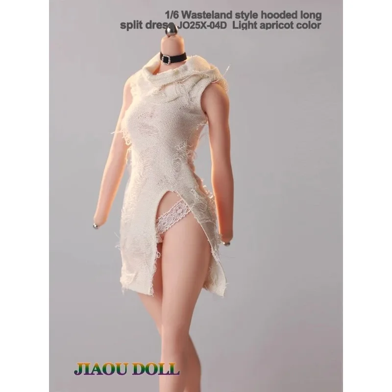 1/6 масштаб Wasteland стиль с капюшоном Longsplit вентиляционное платье модель одежды для 12 дюймов модные женские фигурки декор тела JO25X-04
1/6 масштаб Wasteland стиль с капюшоном Longsplit вентиляционное платье модель одежды для 12 дюймов модные женские фигурки декор тела JO25X-04