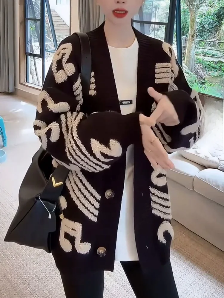 Fashionable Casual Knitwear Cardigan Women's Mid-Length Slimming Outerwear Spring 2026 Brand Station Leisure Style
Fashionable Casual Knitwear Cardigan Women's Mid-Length Slimming Outerwear Spring 2026 Brand Station Leisure Style