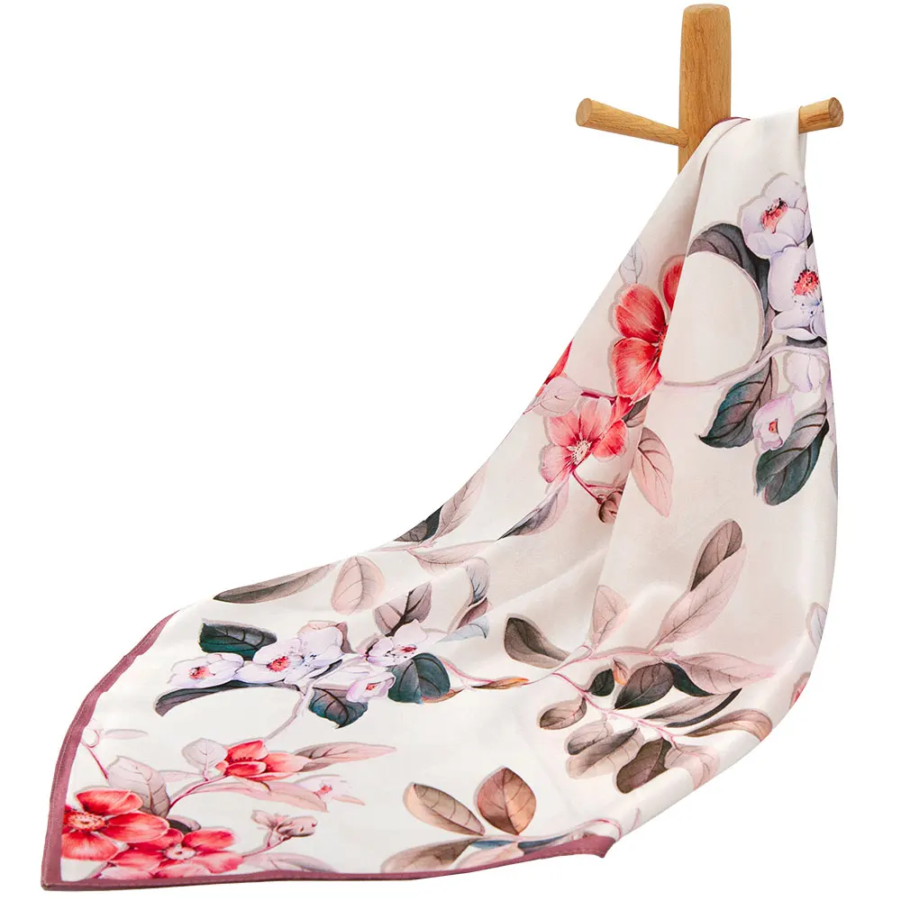 100% Pure Silk Bandana Female Hair Scarf Floral Handkerchief Top Natural Silk Women Headband Flower Print Pocket Square for Men
100% Pure Silk Bandana Female Hair Scarf Floral Handkerchief Top Natural Silk Women Headband Flower Print Pocket Square for Men